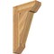 Ekena Millwork Traditional Slat Rough Sawn Bracket, Western Red Cedar, 6"W x 20"D x 32"H BKT06X20X32TRA06RWR - alternate 1
